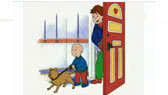 Caillou: lost puppy