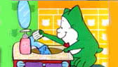 Crawford the Cat: Hand washing for kids