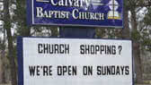 Funny church signs