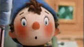 Noddy and the warm scarf