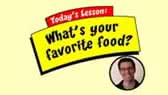 Pow Pow English: What's your favourite food?