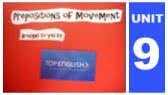 Prepositions of Movement