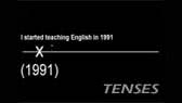 Revision of tenses